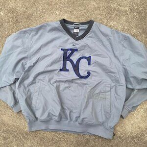 Vintage Nike center swoosh royals windbreaker